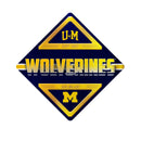 Michigan University Metal Wall Sign 16.5 X 16.5