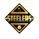 Steelers Metal Wall Sign 16.5 X 16.5