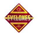 Iowa State University Metal Wall Sign 16.5 X 16.5