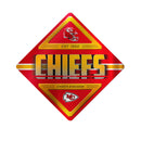 Chiefs Metal Wall Sign 16.5 X 16.5