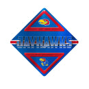 Kansas University Metal Wall Sign 16.5 X 16.5