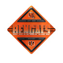 Bengals Metal Wall Sign 16.5 X 16.5