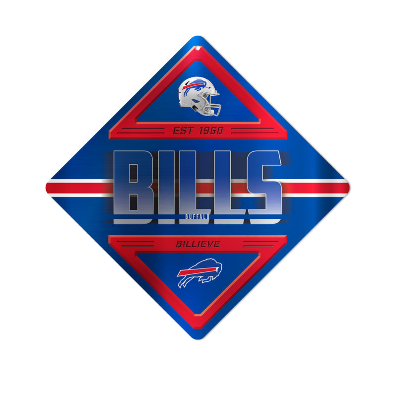Bills Metal Wall Sign 16.5 X 16.5