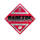 Wisconsin University Metal Wall Sign 16.5 X 16.5