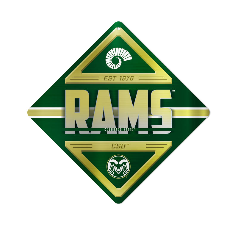Colorado State Metal Wall Sign 16.5 X 16.5