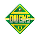 Oregon University Metal Wall Sign 16.5 X 16.5