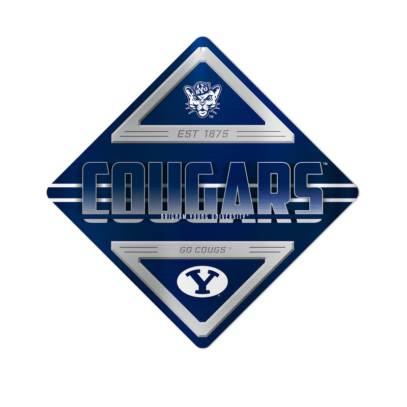 Byu Metal Wall Sign 16.5 X 16.5