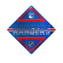 Rangers - NY Metal Wall Sign 16.5 X 16.5