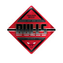 Bulls Metal Wall Sign 16.5 X 16.5