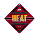 Heat Metal Wall Sign 16.5 X 16.5
