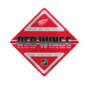 Red Wings Metal Wall Sign 16.5 X 16.5