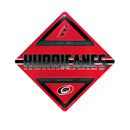 Hurricanes Metal Wall Sign 16.5 X 16.5