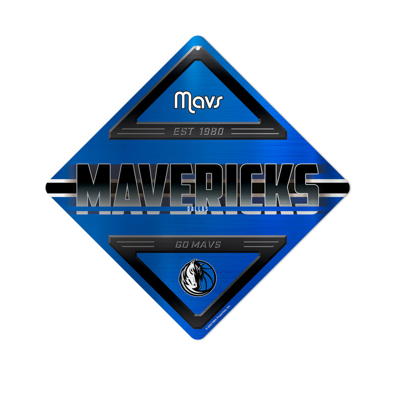 Mavericks Metal Wall Sign 16.5 X 16.5