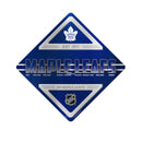 Maple Leafs Metal Wall Sign 16.5 X 16.5