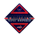 Capitals Metal Wall Sign 16.5 X 16.5