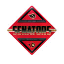 Senators Metal Wall Sign 16.5 X 16.5