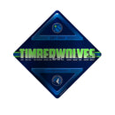 Timberwolves Metal Wall Sign 16.5 X 16.5