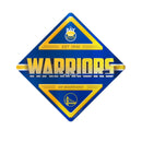 Warriors Metal Wall Sign 16.5 X 16.5