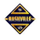 Predators Metal Wall Sign 16.5 X 16.5