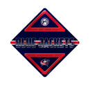 Blue Jackets Metal Wall Sign 16.5 X 16.5