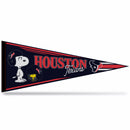 Houston Texans Peanuts Game Day Soft Felt Pennant