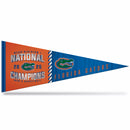 Florida Gators 2025 NCAA Men's Basketball National Champions Soft Felt 12X30 Pennant