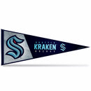 NHL Rico Industries Seattle Kraken 12" x 30" Soft Felt Pennant - EZ to Hang