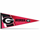 NCAA Rico Industries Georgia Bulldogs 12" x 30" Soft Felt Pennant - EZ to Hang