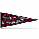 Darlington Raceway "Too Tough" Black and Red Checkered Background Soft Felt Pennant