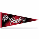 North Carolina State Team Slogan Soft Felt 12X30 Pennant - Go 'Pack