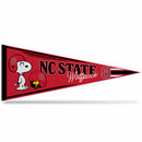 North Carolina State Wolfpack Peanuts Game Day Soft Felt Pennant