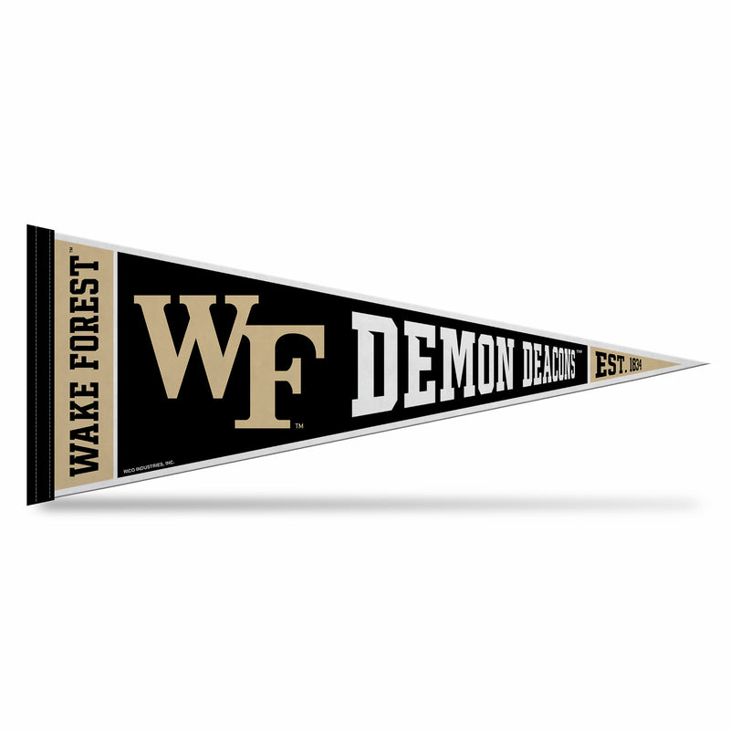 Wake Forest Demon Deacons Rally Soft Felt Pennant (12x30")