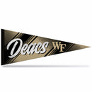 Wake Forest Team Slogan Soft Felt 12X30 Pennant - "Deacs"
