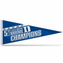 Duke Blue Devils 5 Time College Basketball Champs Soft Felt Pennant