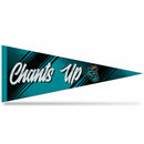 Coastal Carolina Team Slogan Soft Felt 12X30 Pennant - "Chants Up®"