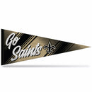 Saints Team Slogan 12" x 30" Soft Felt Pennant
