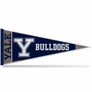 Yale Bulldogs Rally Design Soft Felt 12" X 30" Pennant With Header Card