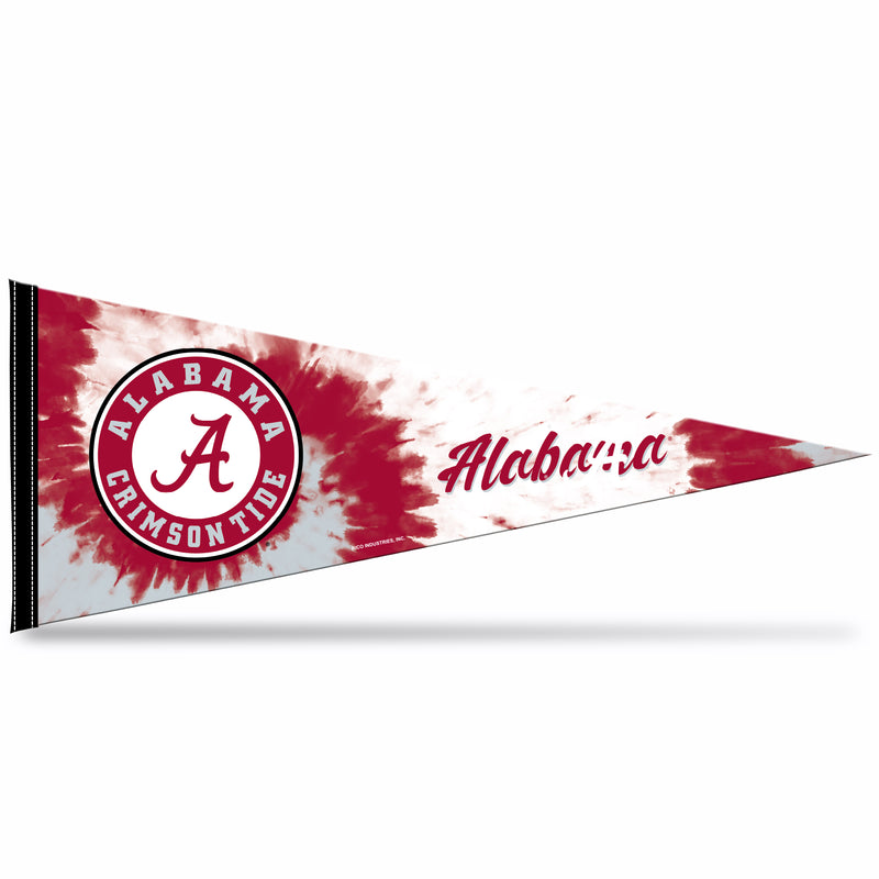 Alabama University - Tie Dye Design - Soft Felt Carded Pennant (12X30)