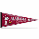 Alabama Crimson Tide Peanuts Game Day Soft Felt Pennant