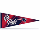 Patriots Team Slogan 12" x 30" Soft Felt Pennant