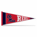 Mississippi Rebels Rally Soft Felt Pennant (12x30")