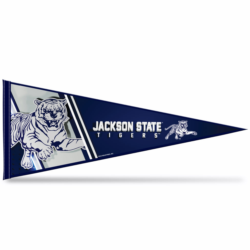JSU Wall Decor Jackson State University Pennant - Full Size 12x30 Inch Felt  Banner With Tigers Logo Colorado State University, image size:1024x1024