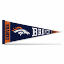 Denver Broncos Rally Soft Felt Pennant (12x30")