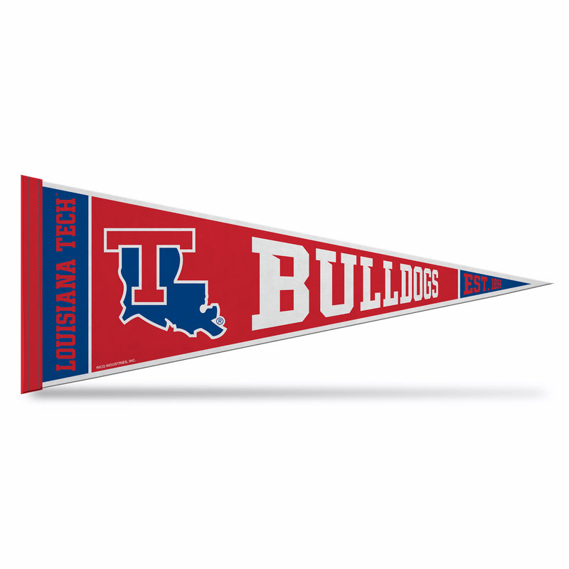 Louisiana Tech Rally Soft Felt Pennant (12X30")