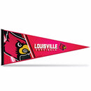 NCAA Rico Industries Louisville Cardinals 12" x 30" Soft Felt Pennant - EZ to Hang