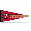 NFL Rico Industries San Francisco 49ers 12" x 30" Soft Felt Pennant - EZ to Hang