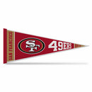 San Francisco 49ers Rally Soft Felt Pennant (12x30")