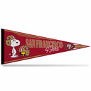 San Francisco 49ers Peanuts Game Day Soft Felt Pennant
