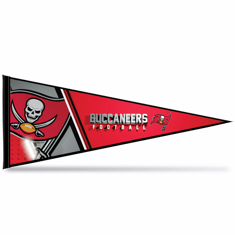 NFL Rico Industries Tampa Bay Buccaneers 12" x 30" Soft Felt Pennant - EZ to Hang