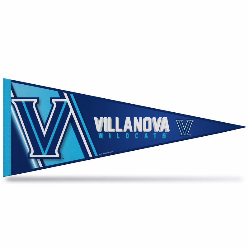Villanova Soft Felt 12" X 30" Pennant With Header Card